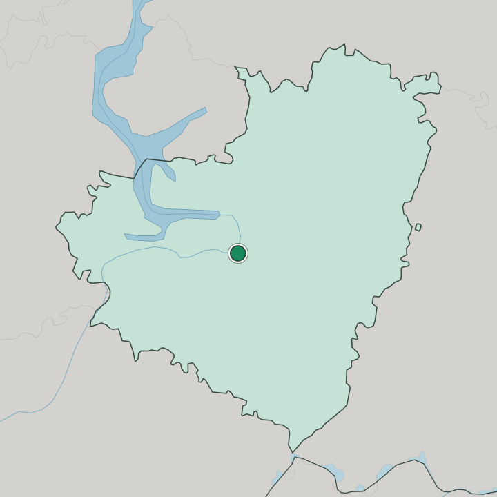 Map showing Samara — In Samara Oblast
