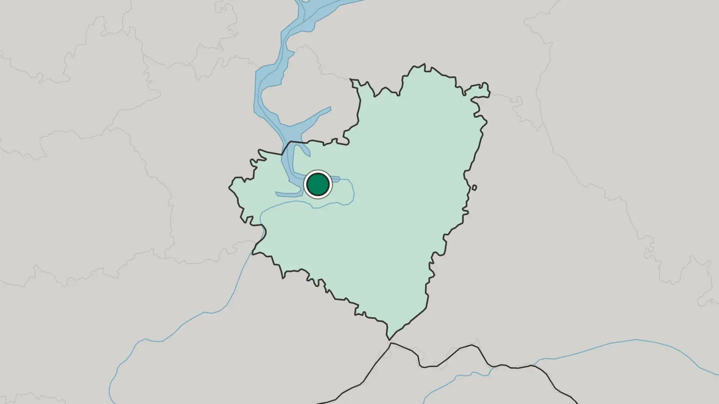 Map of Zhigulëvsk in Russia