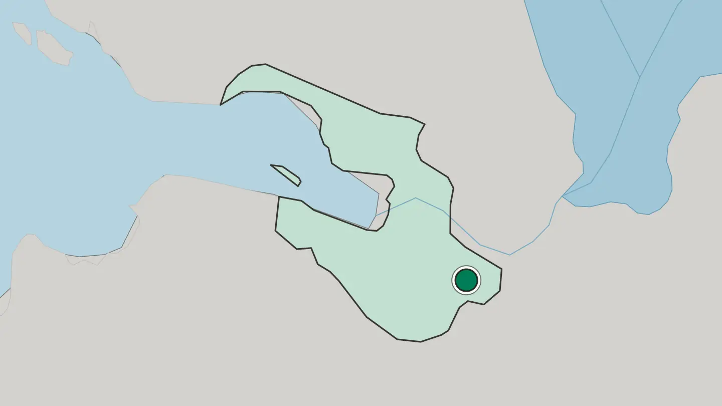 Map of Kolpino in Russia