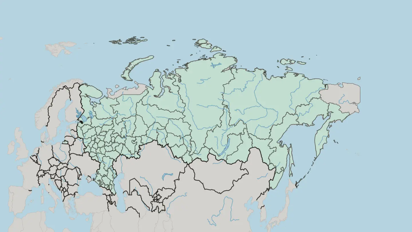 Map of Sankt-Peterburg in Russia