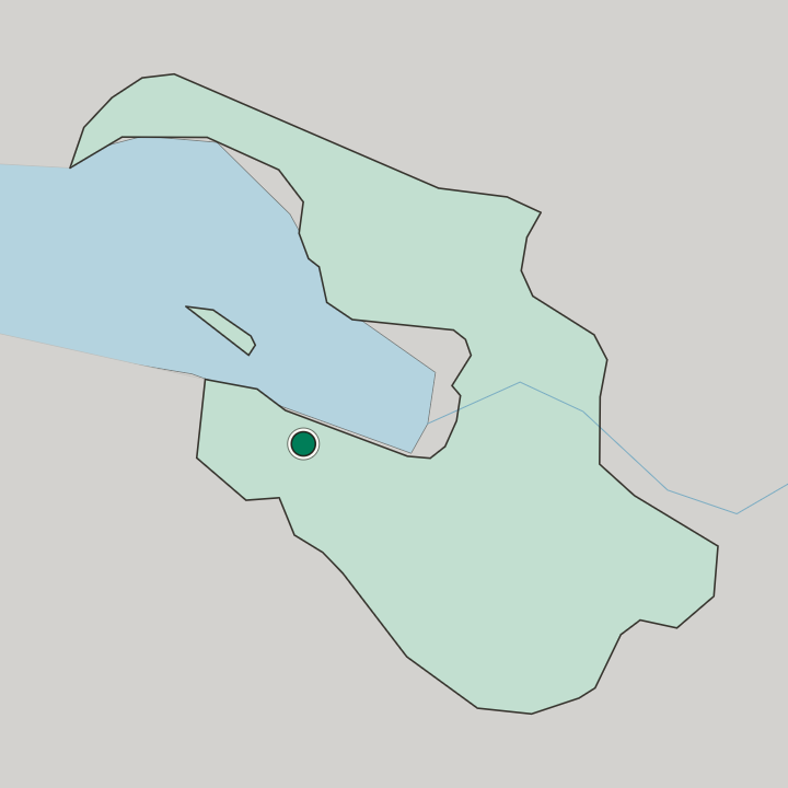 Map showing Peterhof — In Sankt-Peterburg
