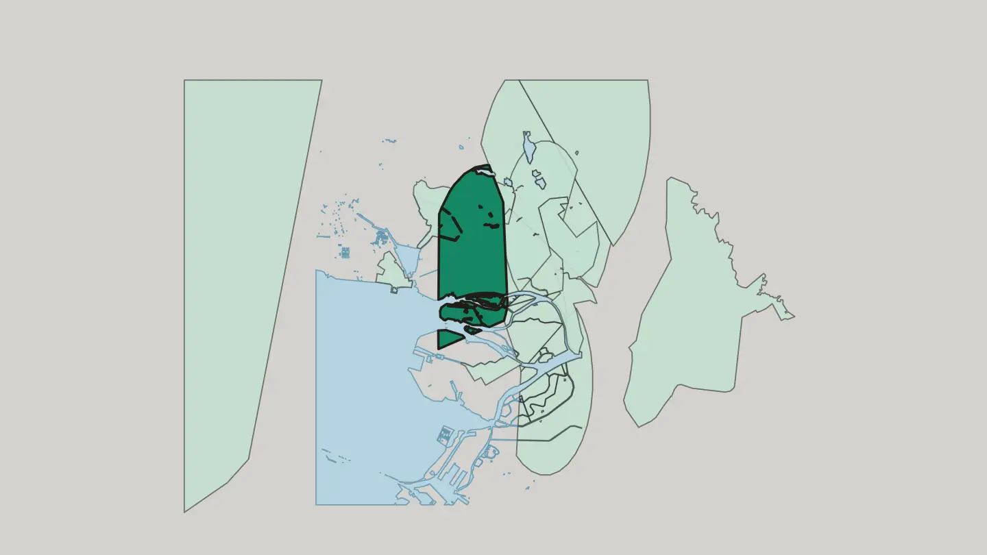 Map of Staraya Derevnya in Saint Petersburg