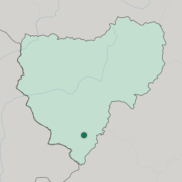 Map showing Roslavl’ — In Smolensk Oblast