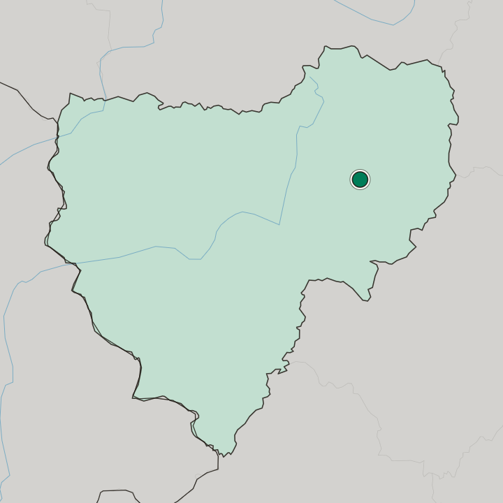 Map showing Vyaz’ma — In Smolensk Oblast