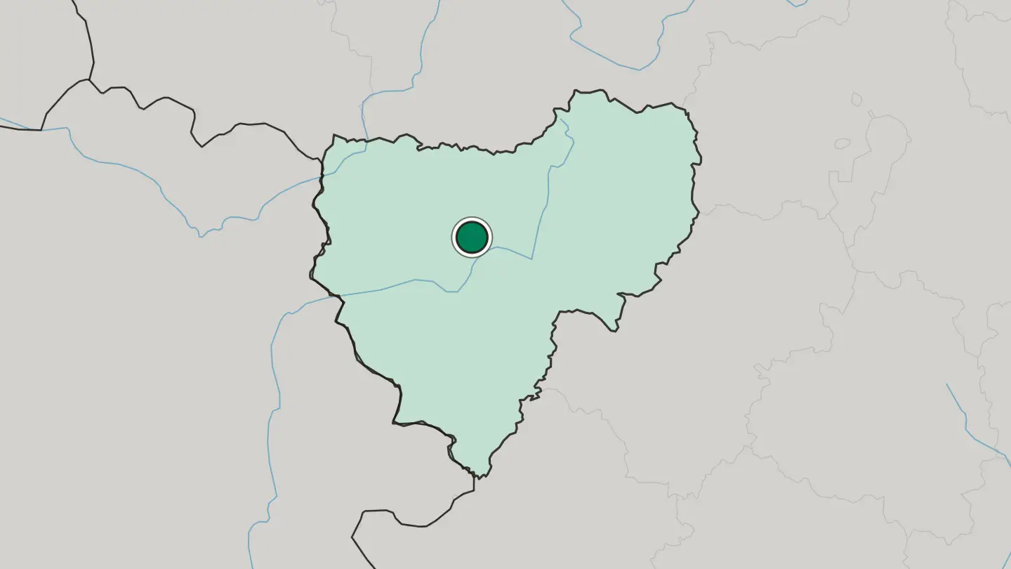 Map of Yartsevo in Russia