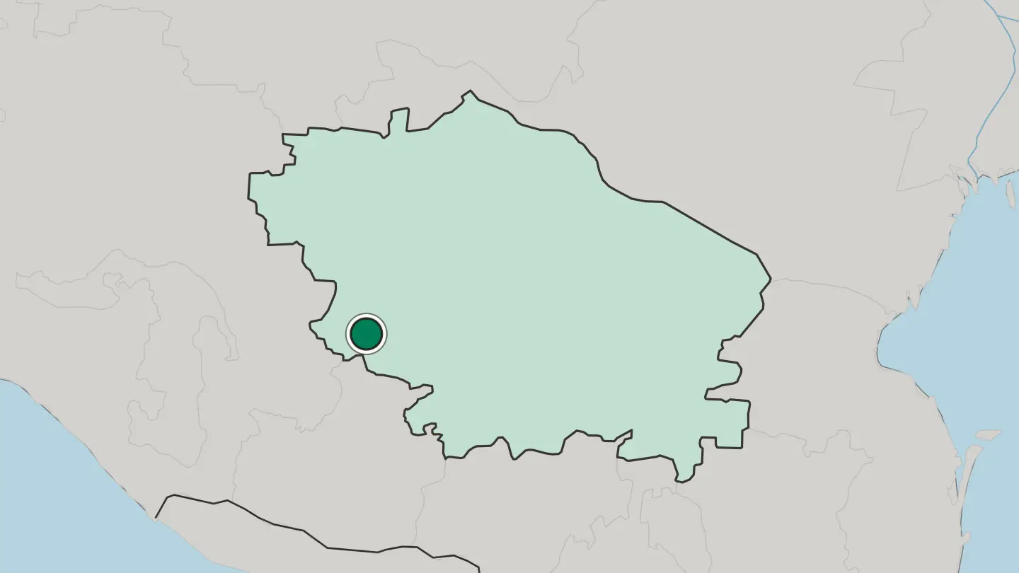 Map of Nevinnomyssk in Russia