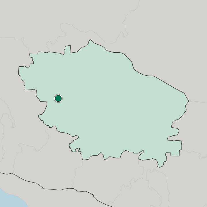 Map showing Stavropol — In Stavropol Kray