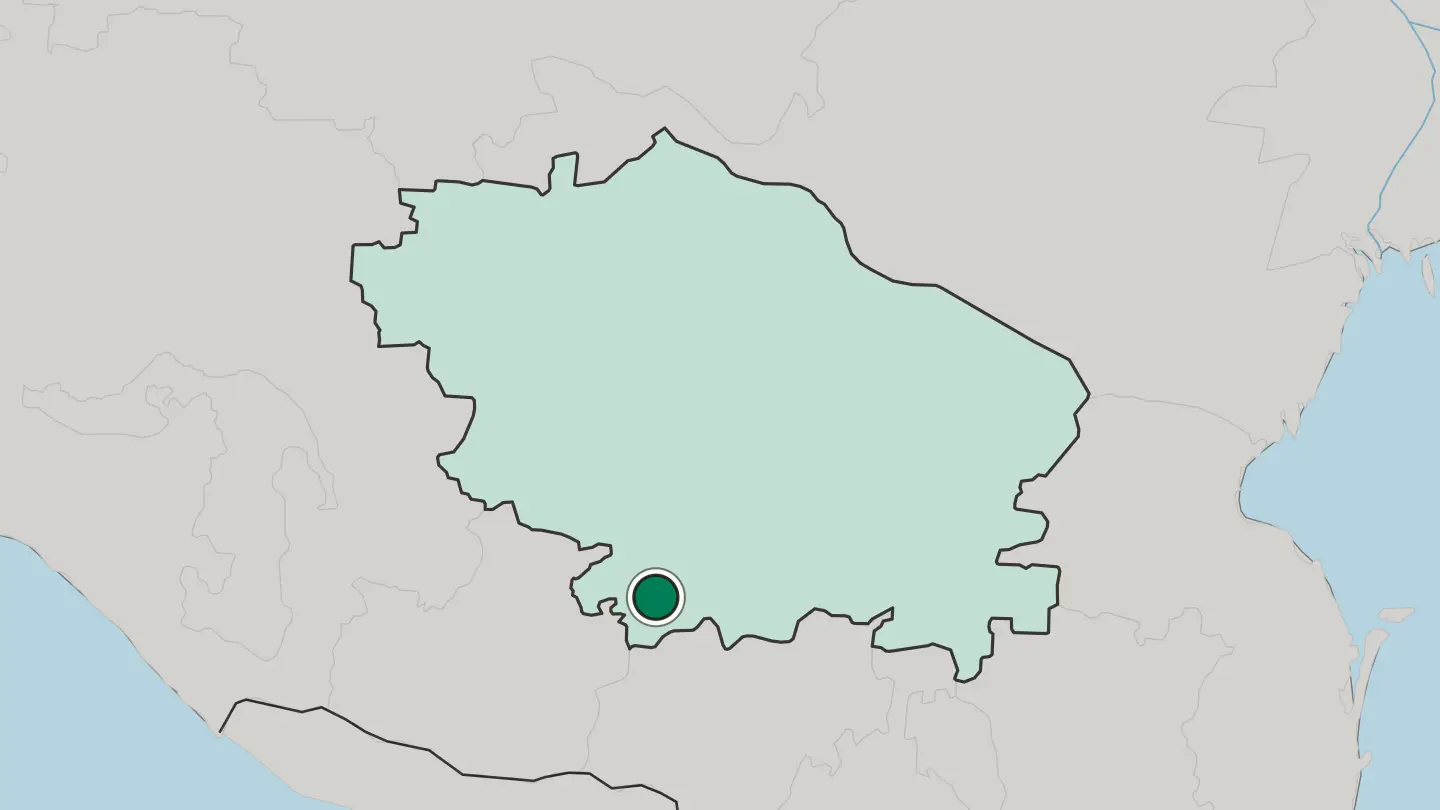 Map of Yessentuki in Russia