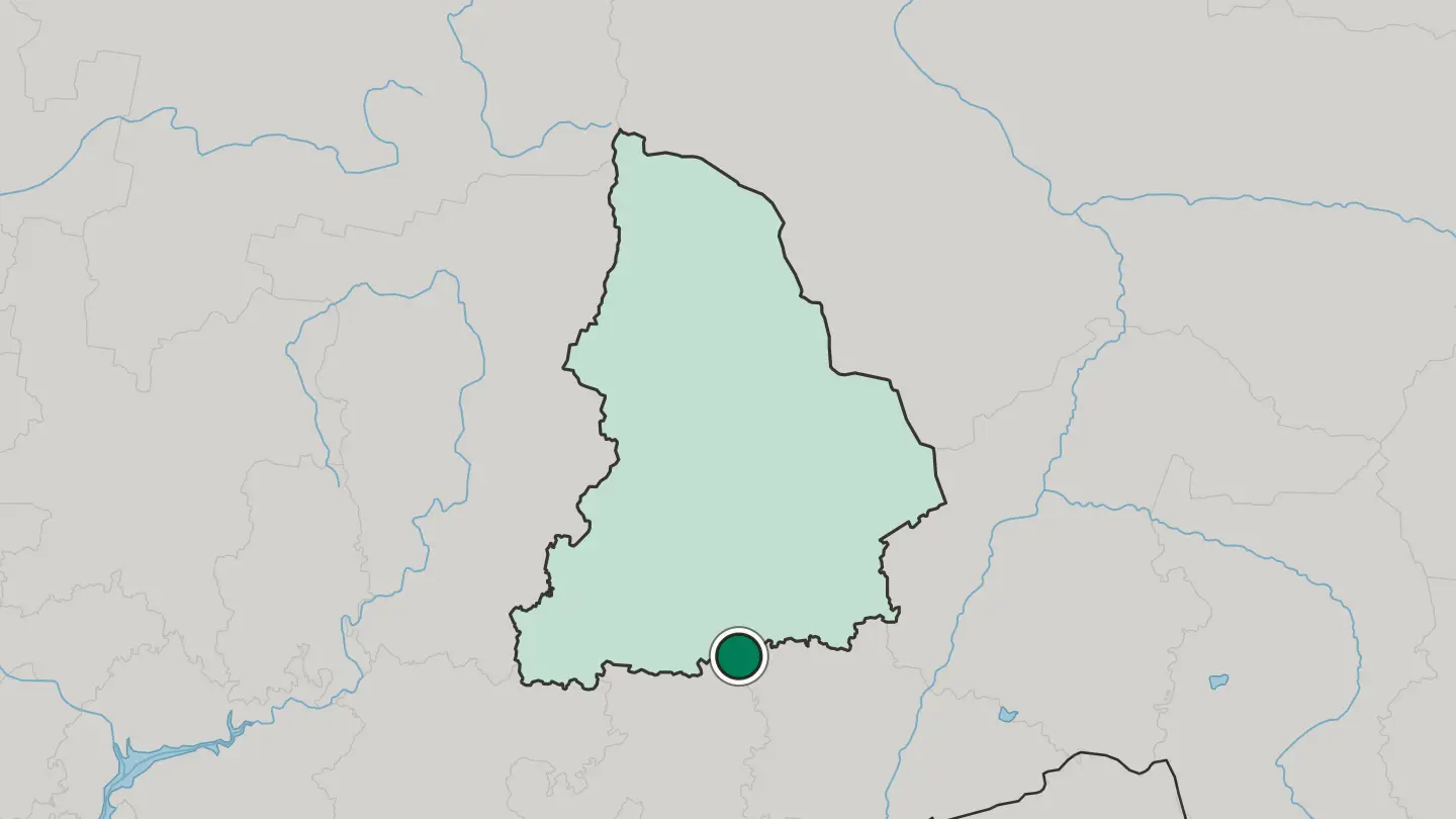 Map of Kamensk-Ural’skiy in Russia