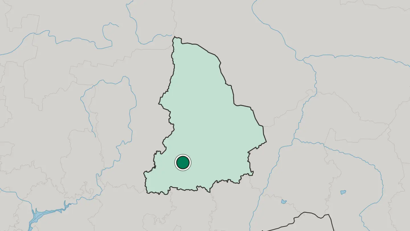 Map of Novoural’sk in Russia