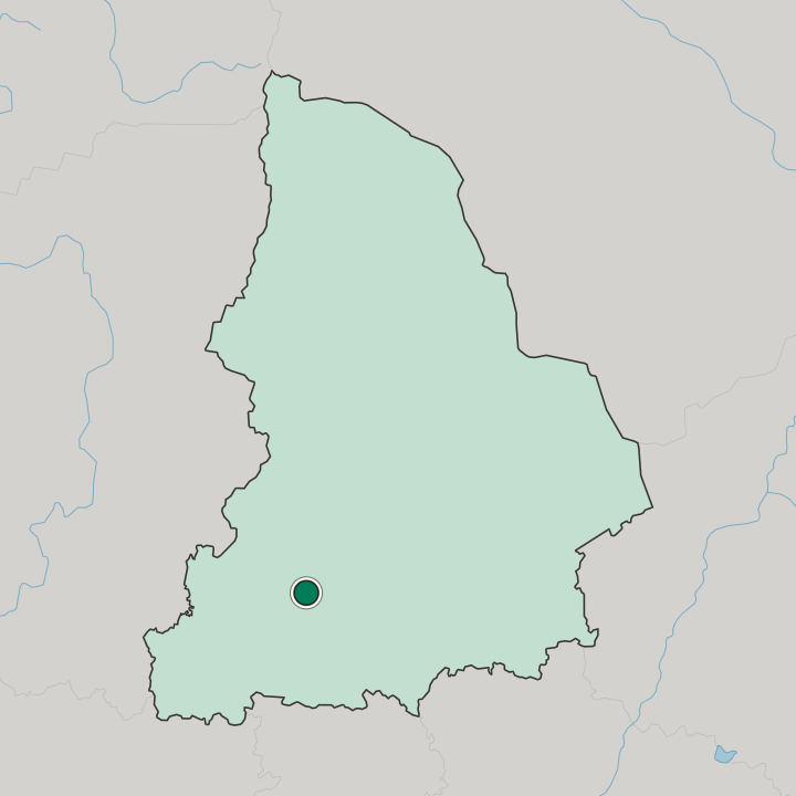Map showing Novoural’sk — In Sverdlovsk Oblast