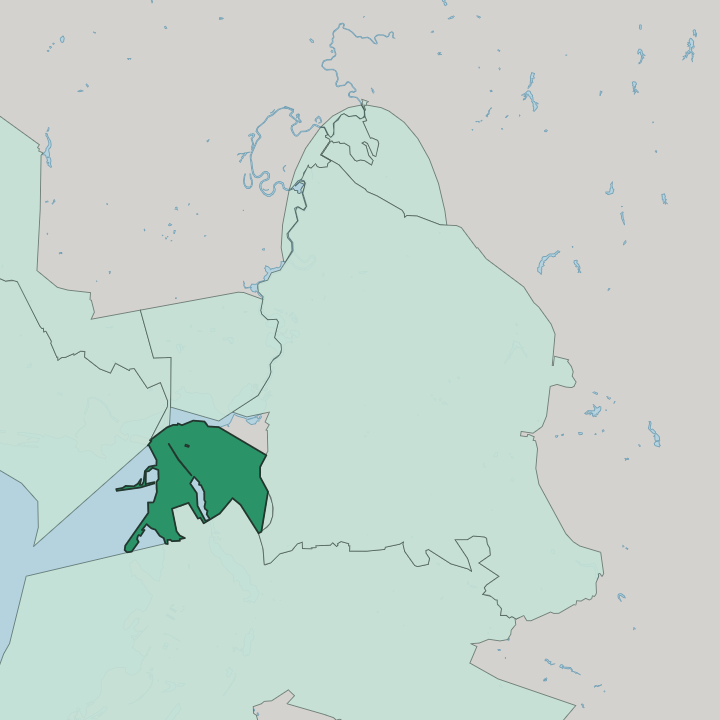 Map showing İske Bistä — In Kazan