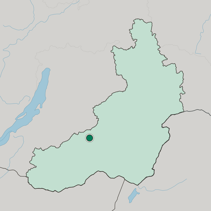 Map showing Chita — In Transbaikal Territory