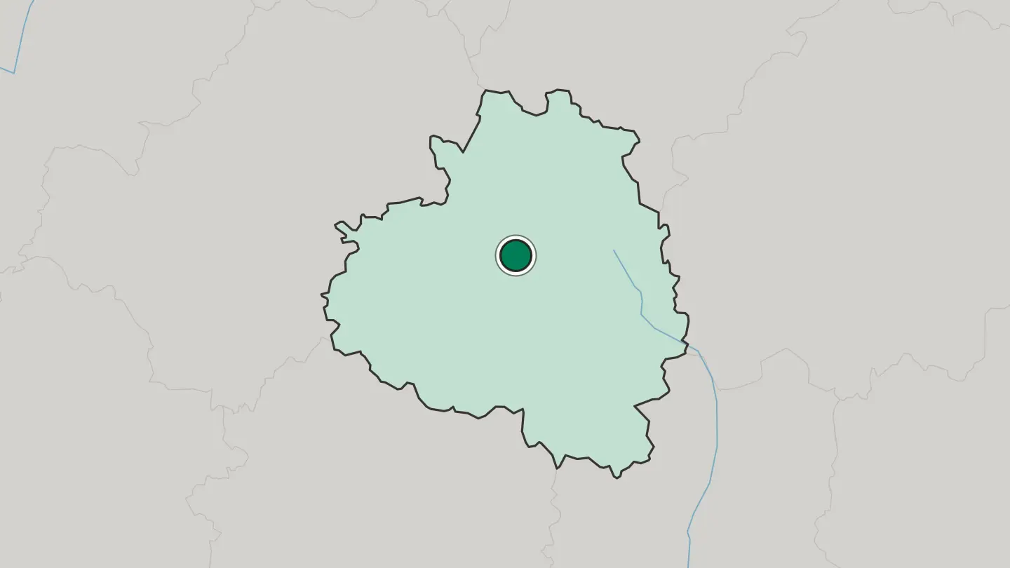 Map of Pervomayskiy in Russia