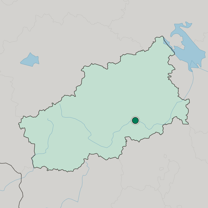 Map showing Tver — In Tver Oblast