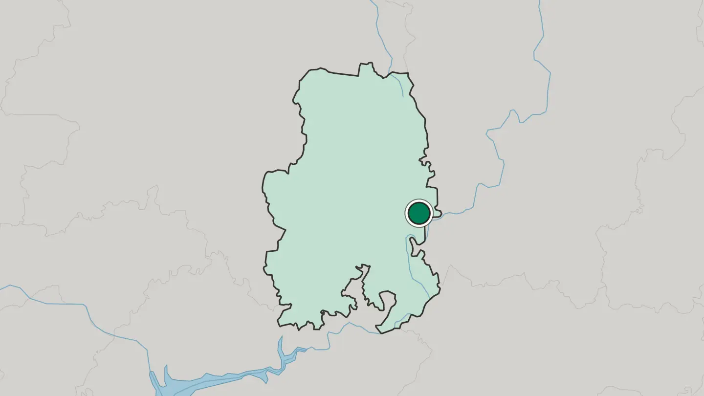Map of Votkinsk in Russia