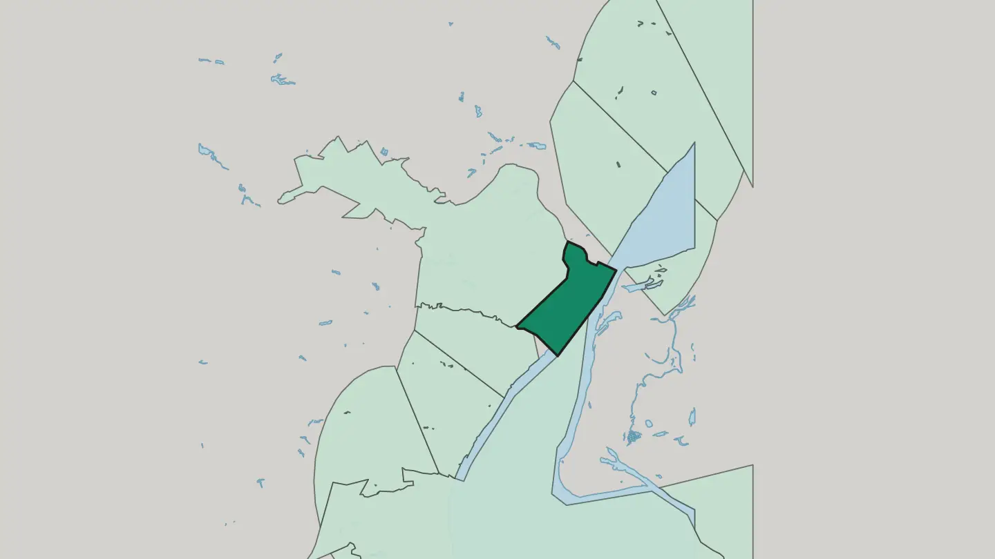 Map of Tsentralny District in Volgograd