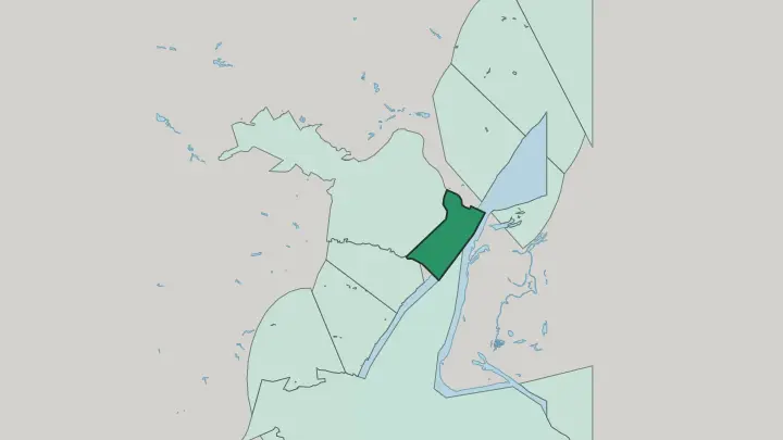 Map of Tsentralny District in Volgograd