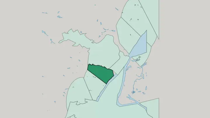 Map of Voroshilovskiy District, Volgograd in Volgograd