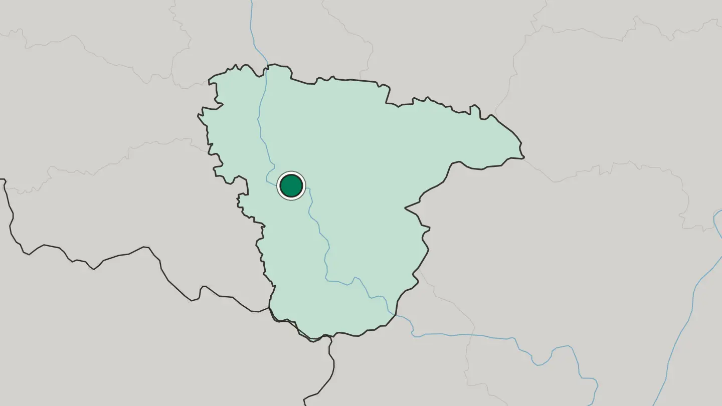Map of Liski in Russia