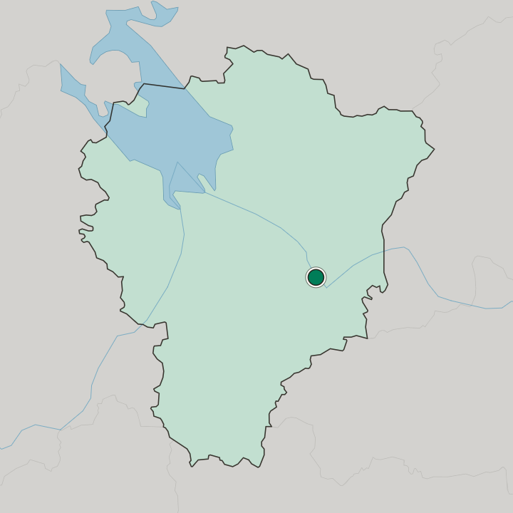 Map showing Yaroslavl — In Yaroslavl Oblast