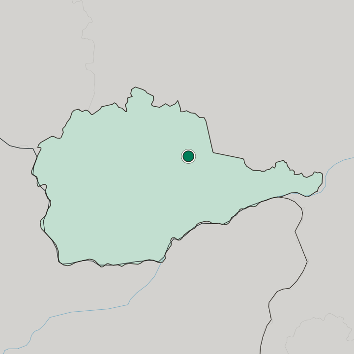 Map showing Birobidzhan — In Yevrey (Jewish) Autonomous Oblast