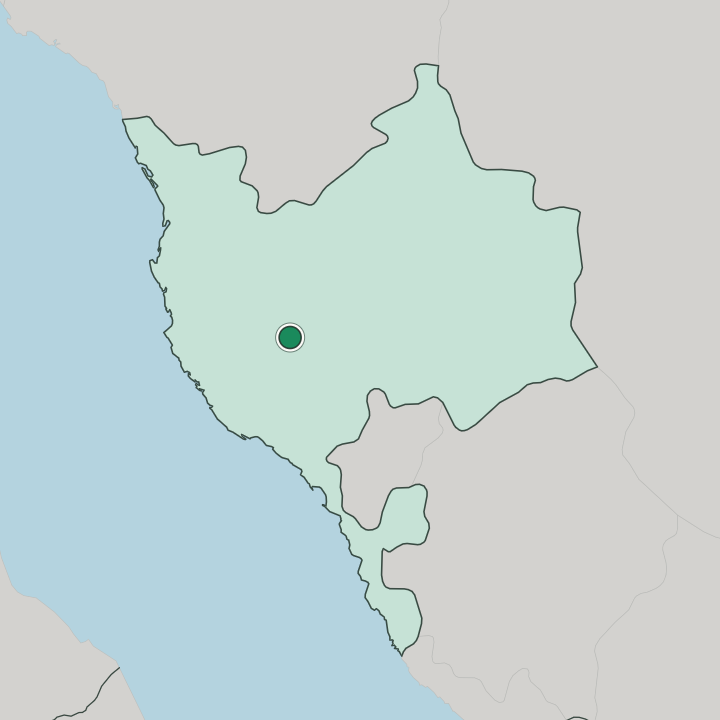 Map showing Ta’if — In Mecca Region
