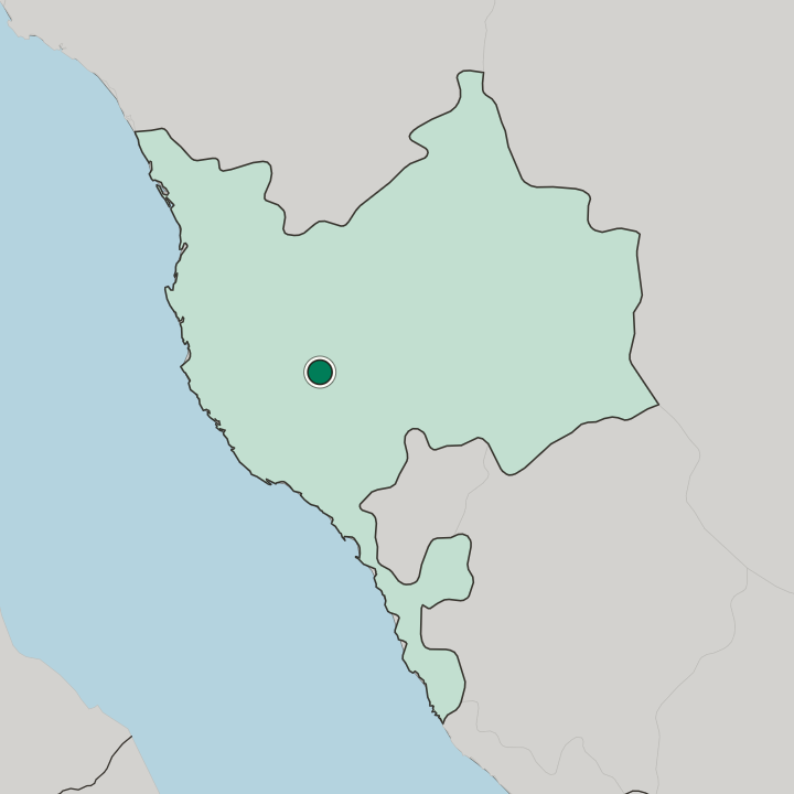 Map showing Ta’if — In Mecca Region