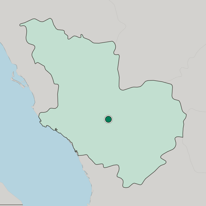 Map showing Madinah — In Medina Region
