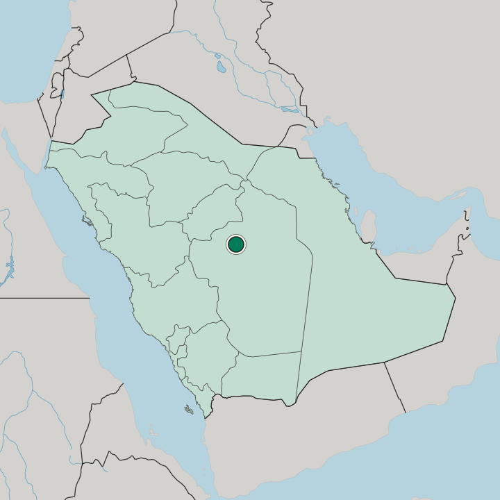 Map showing Ad Dawādimī — In Saudi Arabia