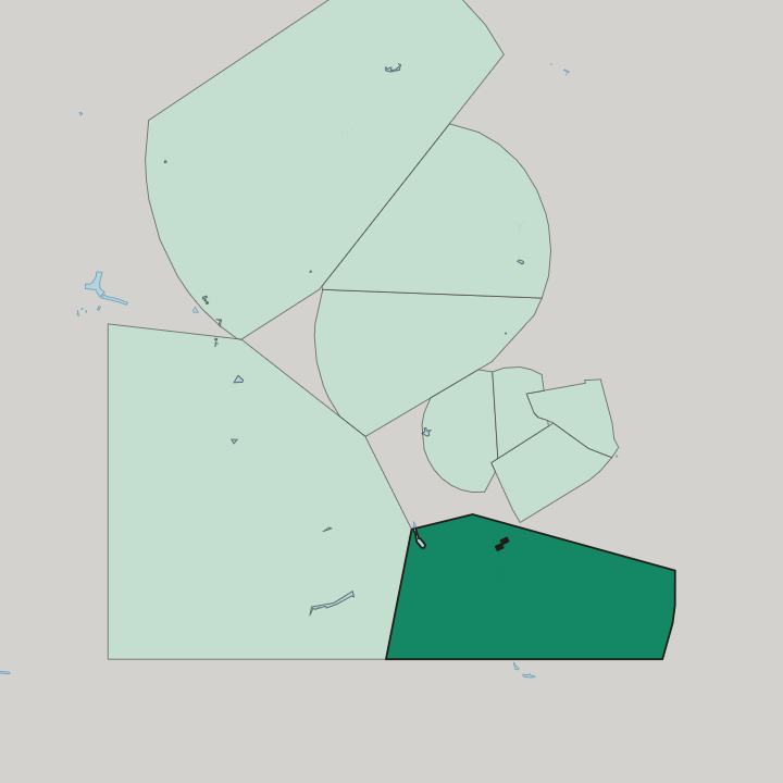 Map showing Al Masaniʽ — In Riyadh