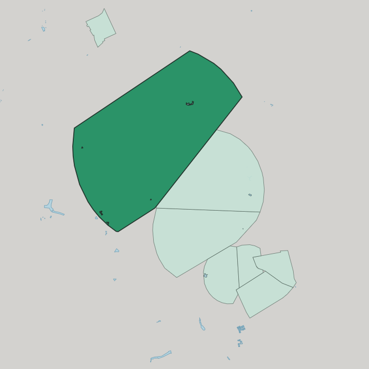 Map showing Olaya — In Riyadh