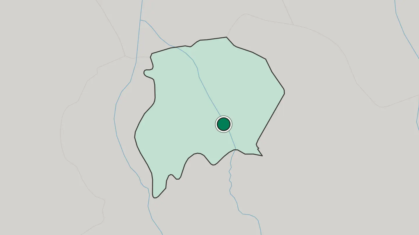 Map of Wad Medani in Sudan