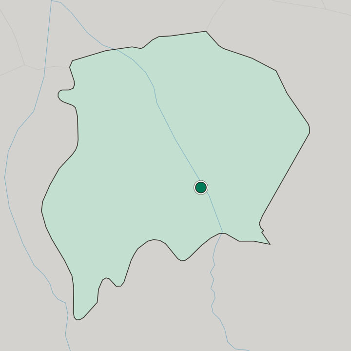 Map showing Wad Medani — In Al Jazirah State