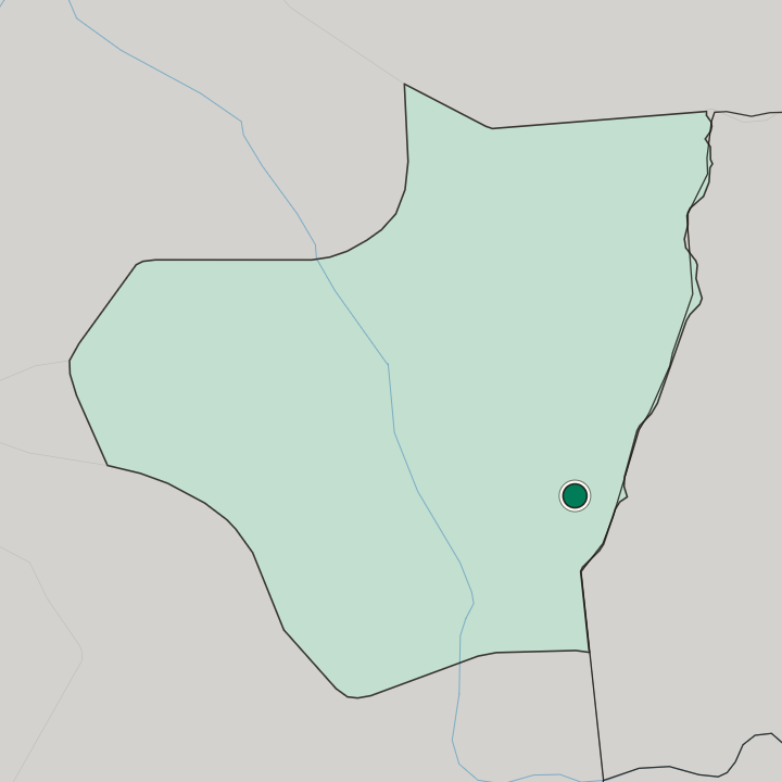 Map showing Kassala — In Kassala State