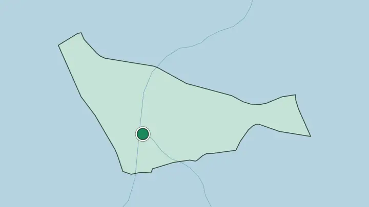Map of Khartoum in Sudan