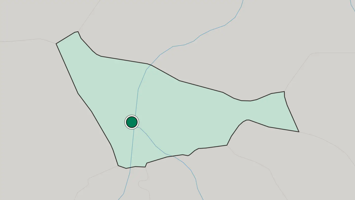 Map of Omdurman in Sudan
