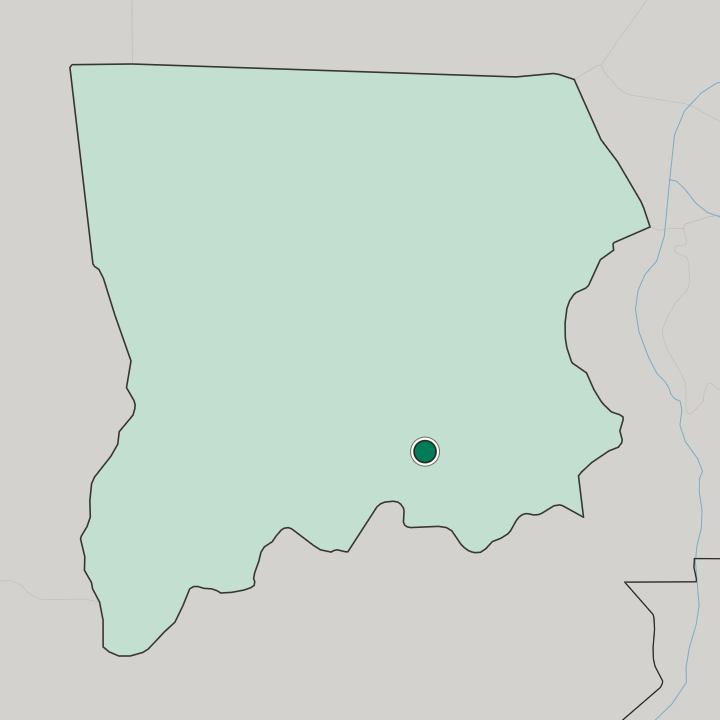 Map showing El Obeid — In North Kordofan