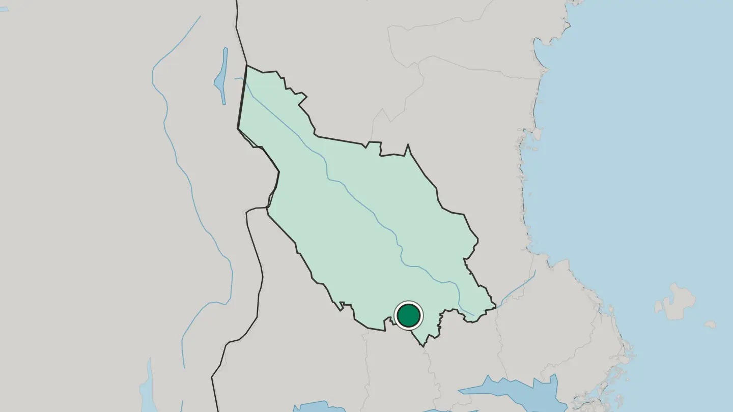 Map of Ludvika in Sweden