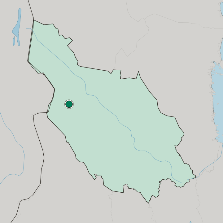 Map showing Sälen — In Dalarna County