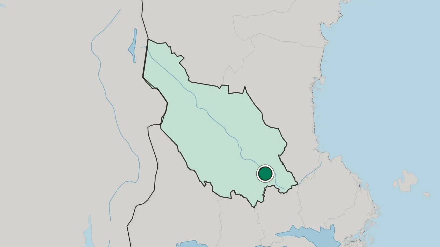 Map of Säter in Sweden
