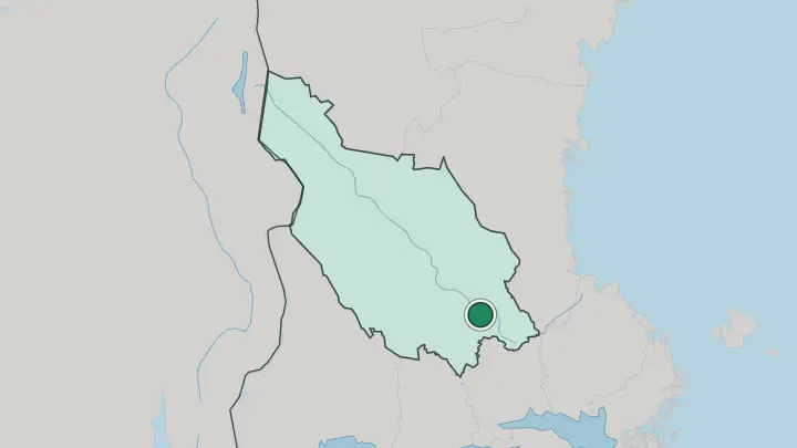 Map of Säter in Sweden