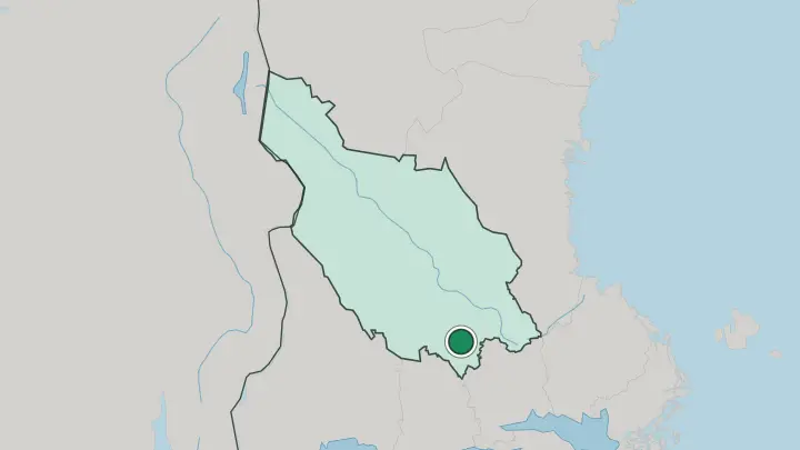 Map of Smedjebacken in Sweden