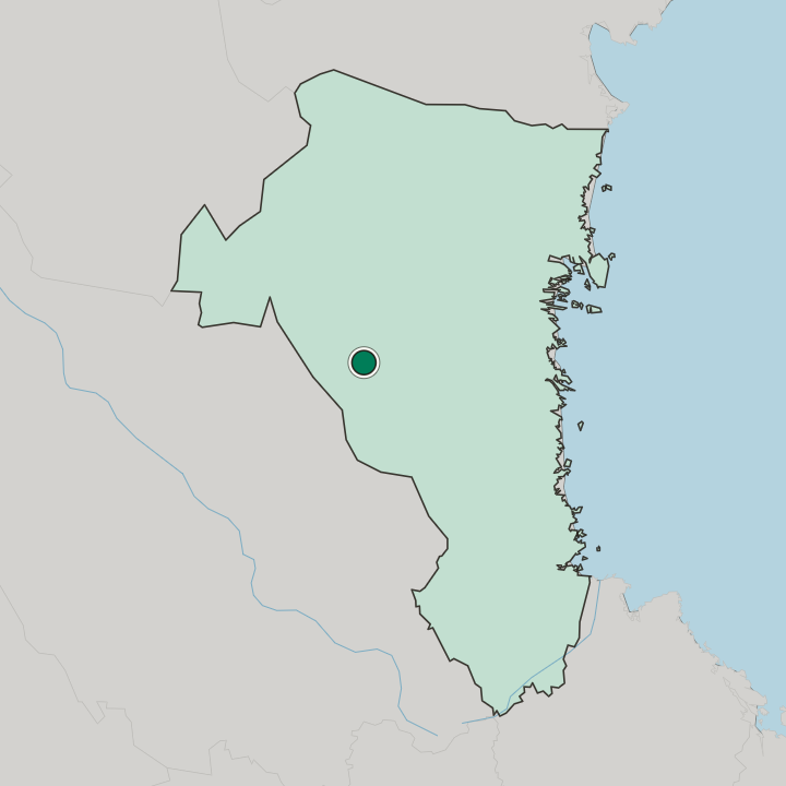 Map showing Edsbyn — In Gävleborg County