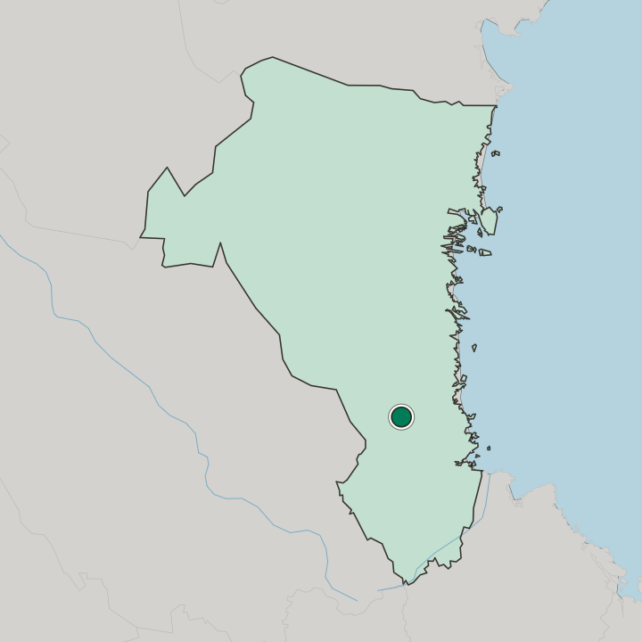 Map showing Ockelbo — In Gävleborg County