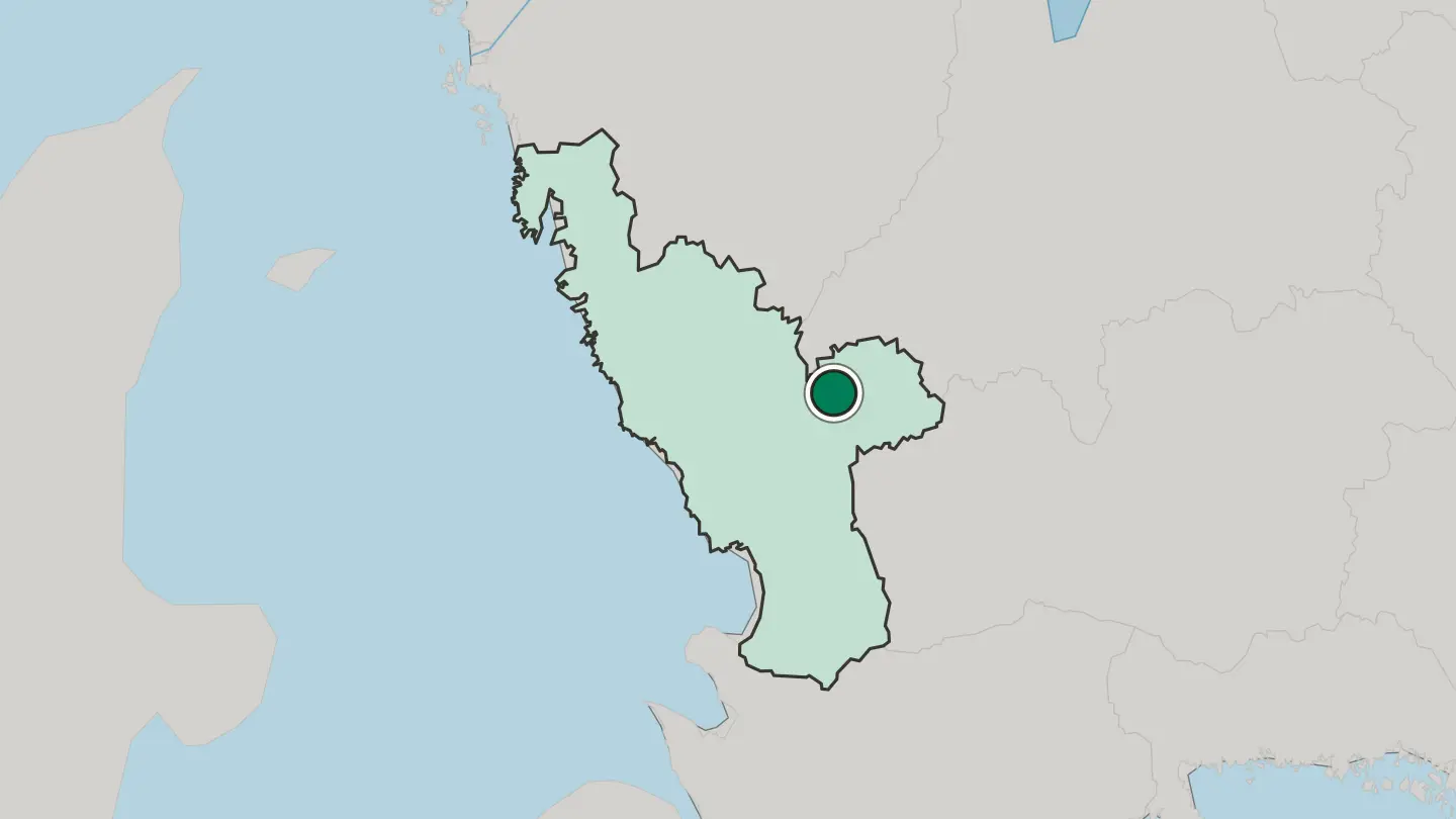 Map of Hyltebruk in Sweden