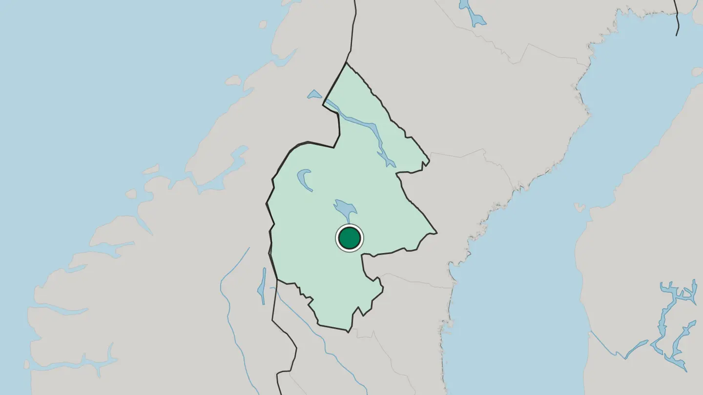 Map of Hoverberg in Sweden