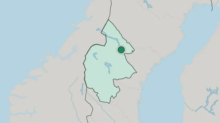 Map of Strömsund in Sweden