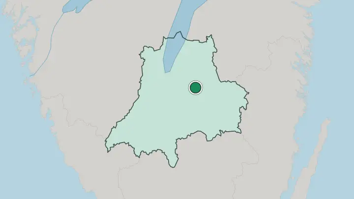 Map of Nässjö in Sweden