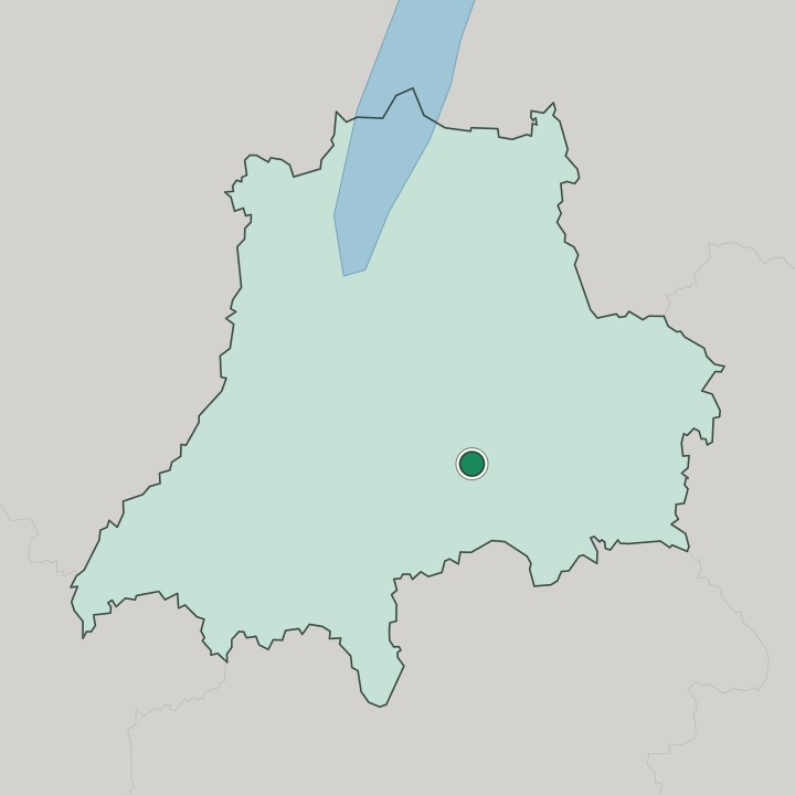 Map showing Sävsjö — In Jönköping County